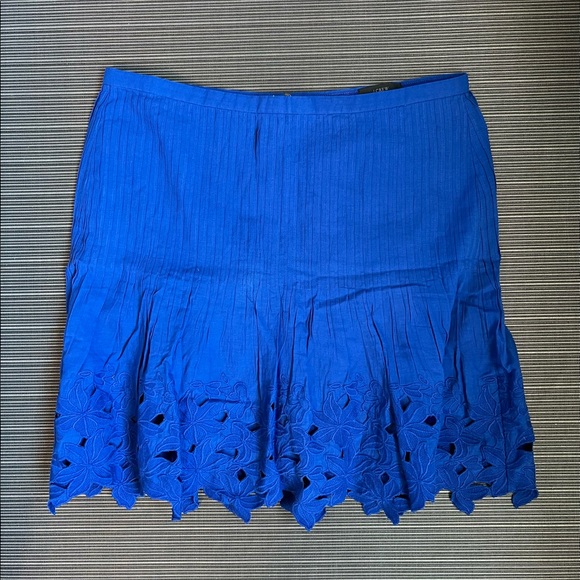 *NWT* J. Crew embroidered skirt (size 8) - Picture 1 of 7